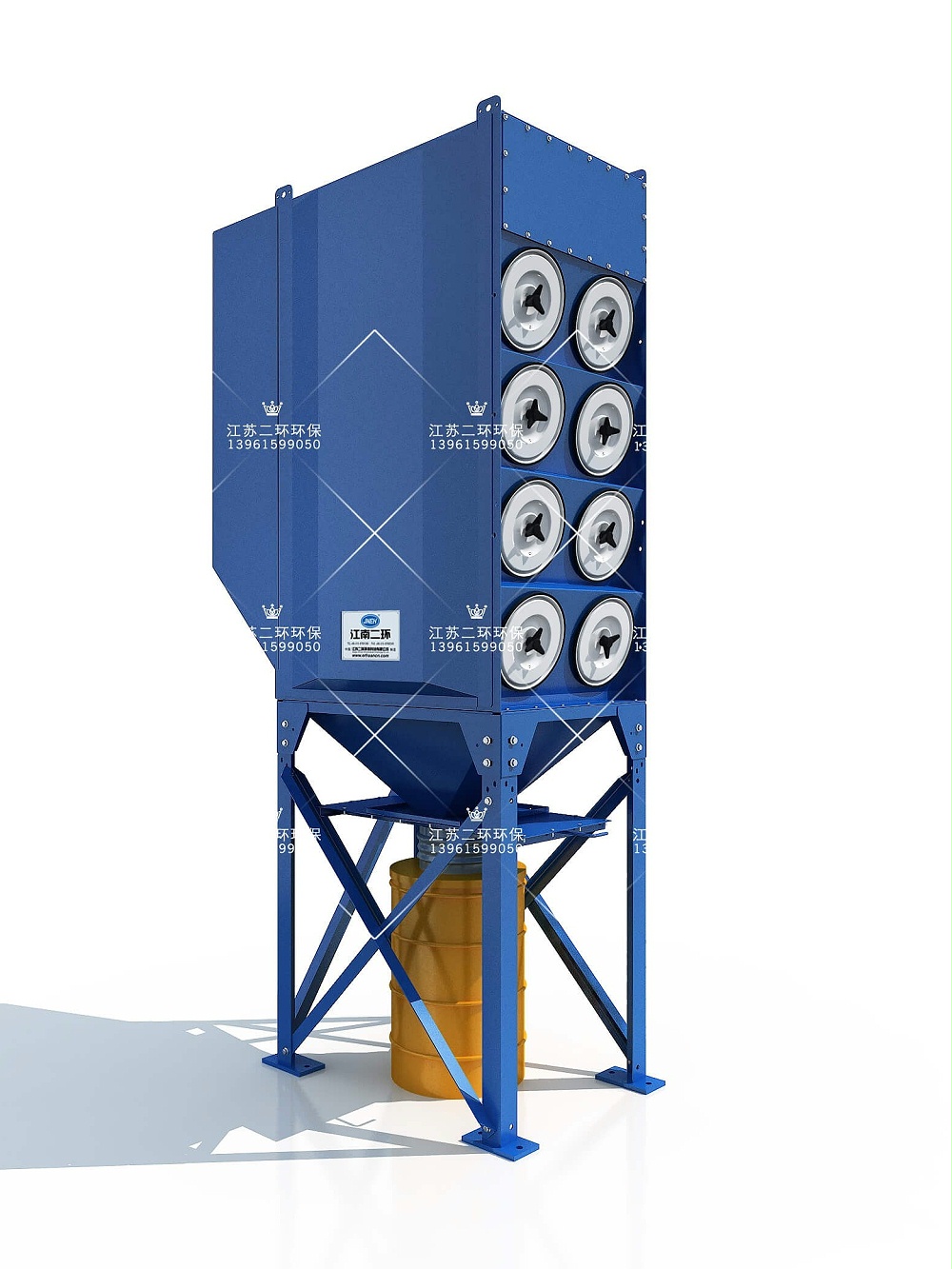 DFT3-6型濾筒除塵器圖紙